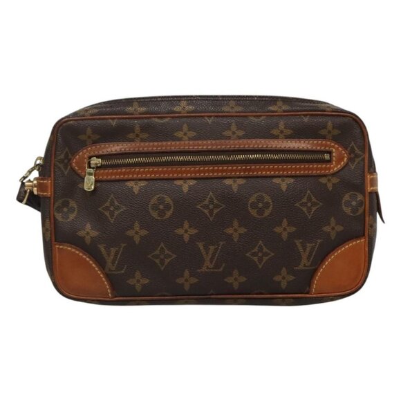 LOUIS VUITTON Monogram Marly Dragonne GM Clutch Bag - Picture 9 of 15